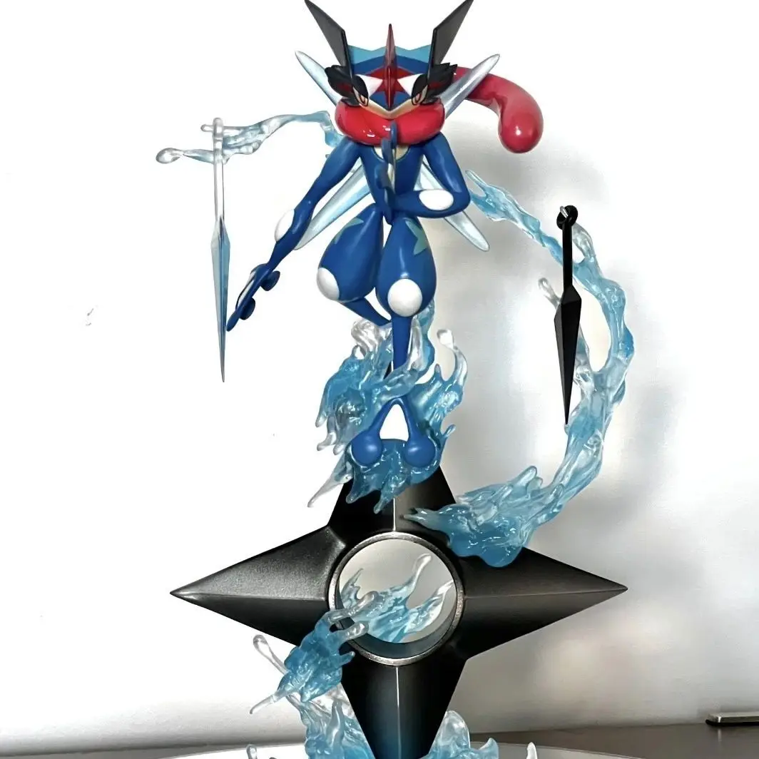 بوكيمون نينجا سلحفاة الضفدع رمي سكين Gengar أنيمي مجموعة الأسرة يمكن تقديمها كهدية مهرجان PVC لطيف ألعاب الحيوانات الأليفة هدية