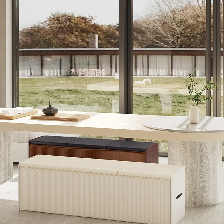 

Piano stool telescopic strip paper stool fashion organ rectangular folding clothing store sofa stool
