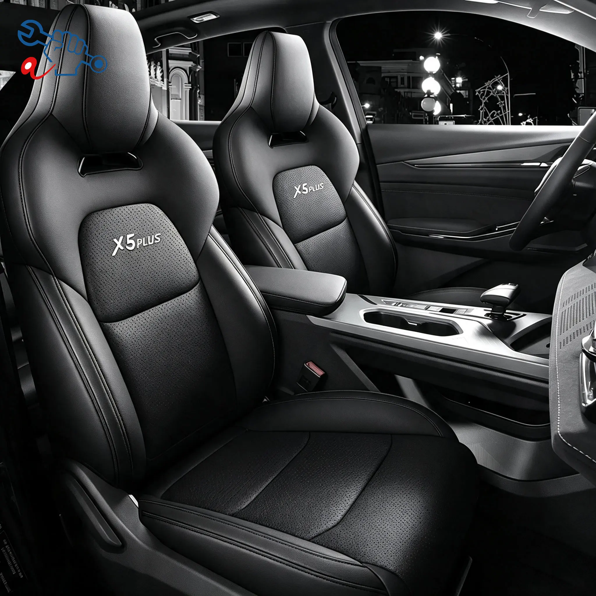Left-Drive Car Seat Cover For Changan X5 PLUS 2024-2026 Custom Full Surround Auto Seat Cushion All Season Special Seat Covers