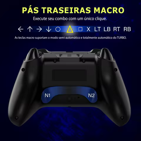 O produto está fora de existência Bluetooth Gamepad for PS3 PC Ios Android Hall Effect Vibration Effect