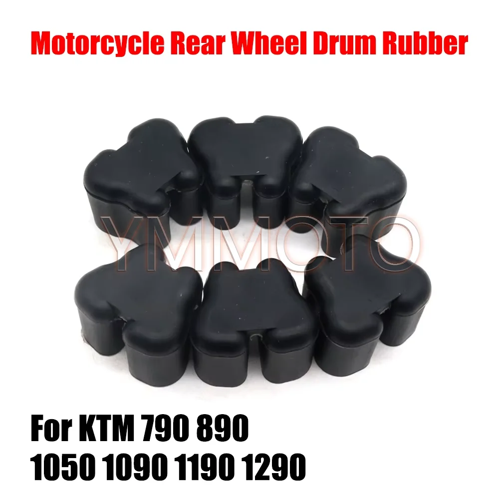 

Motorcycle Rear Wheel Drum Hub Cushion Sprocket Rubbers Damper Absorber For KTM Duke 790 890 1050 1090 1190 1290