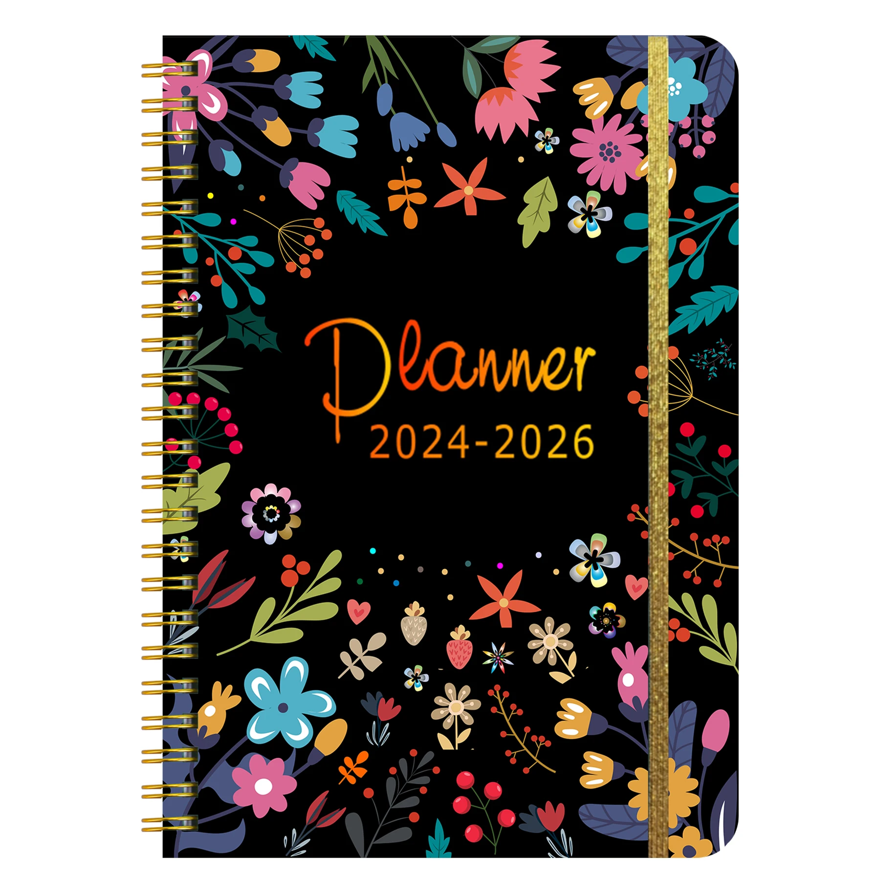 2024-2026 Monthly Planner Notebook Stationery Campus Gift Agenda Journal School Office Supplies Accessories Top Sell Discount