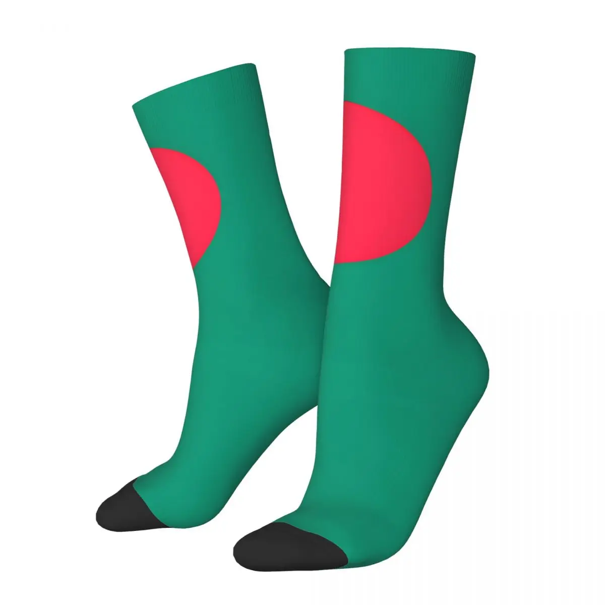 

Bangladesh Flag Men Socks Windproof Novelty Spring Summer Autumn Winter Stockings