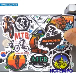 20/30/50Pieces Extreme Sport MTB Down Hill Mountain Bike Stickers for Helmet Bicycle Car Motorcycle Luggage Phone Laptop Sticker