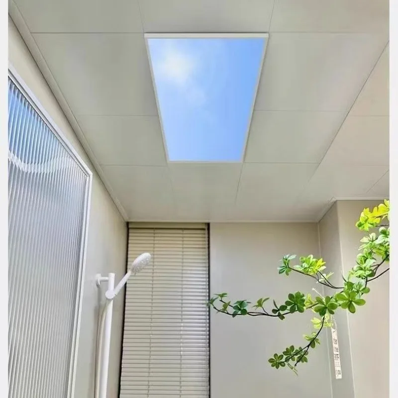 Modern Acrylic Ultra Thin Surface Mounted LED Skylight Ceiling Light Kitchen Bathroom Office Home Decor Novelty New Energy view 2