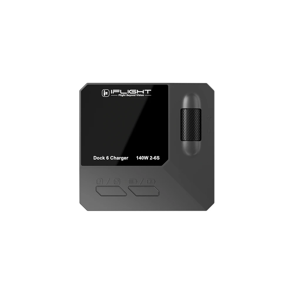iFlight Dock 6 Charger 140W 10A 2-6S LiPo LiHV 6CH Charger Hub PD XT60 Smart Charger for FPV Drone