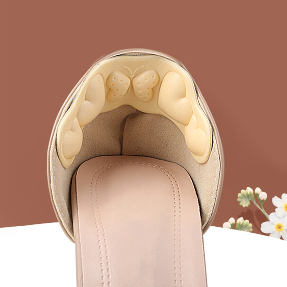 

4 Pairs No Trace Heel Stickers for Women High Heels Shoes Cushion Inserts Protectors Blister Prevention Portable Heel Padsheel