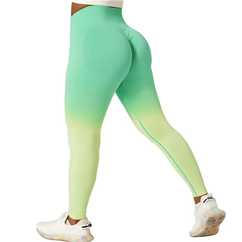 

Women Yoga Seamless Leggings High Waist Gym Energy Fitness Pants Push Up Tummy Control Gym Booty Tight Workout tights Training