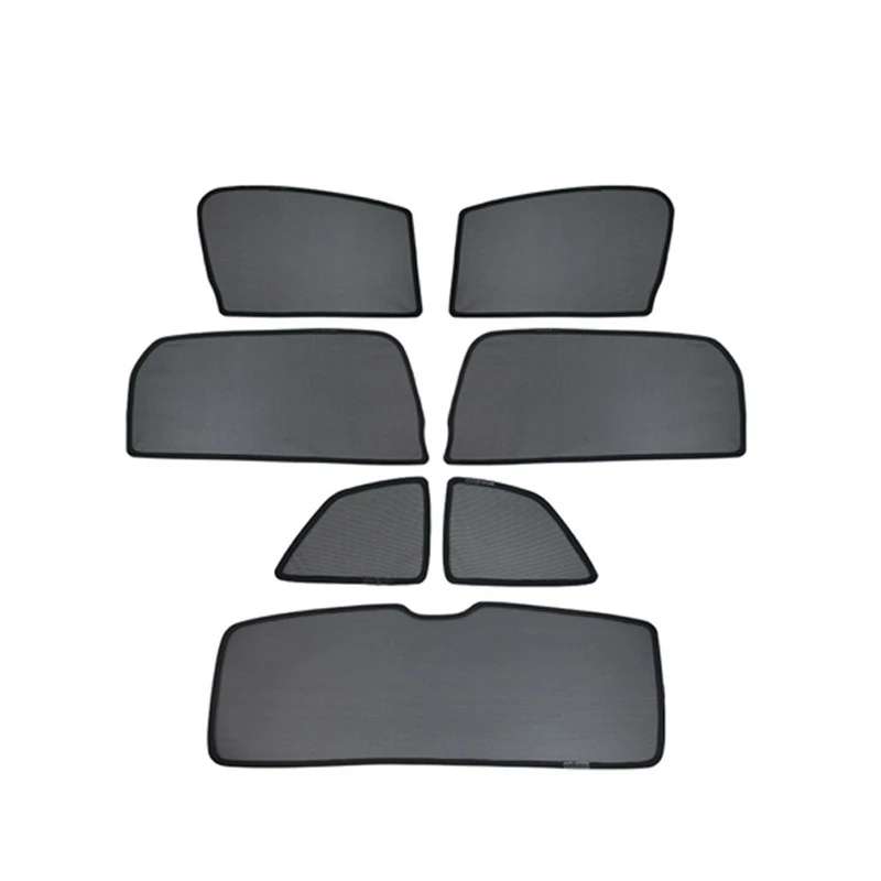 Cassette magnetic suction privacy car curtains, car sunscreen, heat insulation, sunscreen, mosquito proof