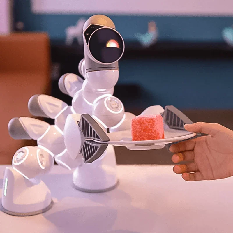 

Standard intermediate Clicbot robot intelligent companion of toy robot interactive voice AI Assembled