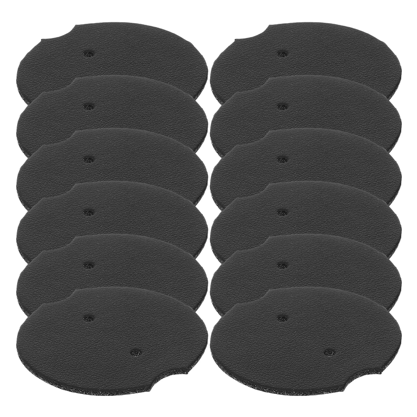 

12pcs Jewelry Display Stand Round Ring Holder For Selling Earrings Necklaces Bracelets Retail Showcase Wedding Anniversary Black