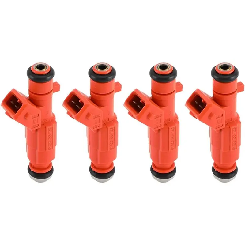 4 Piece Fuel Injectors As Shown Plastic+Metal For Alfa Romeo 156 147 1.6 2.0 2002-2004 0280155769 Fuel Injector Nozzle-A61E