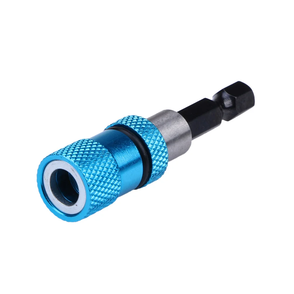

Electric Screwdriver Bit Holder 1/4 Inch Strong Magnetic Adjustable Extension For Drill Screwdriver Head Conversion