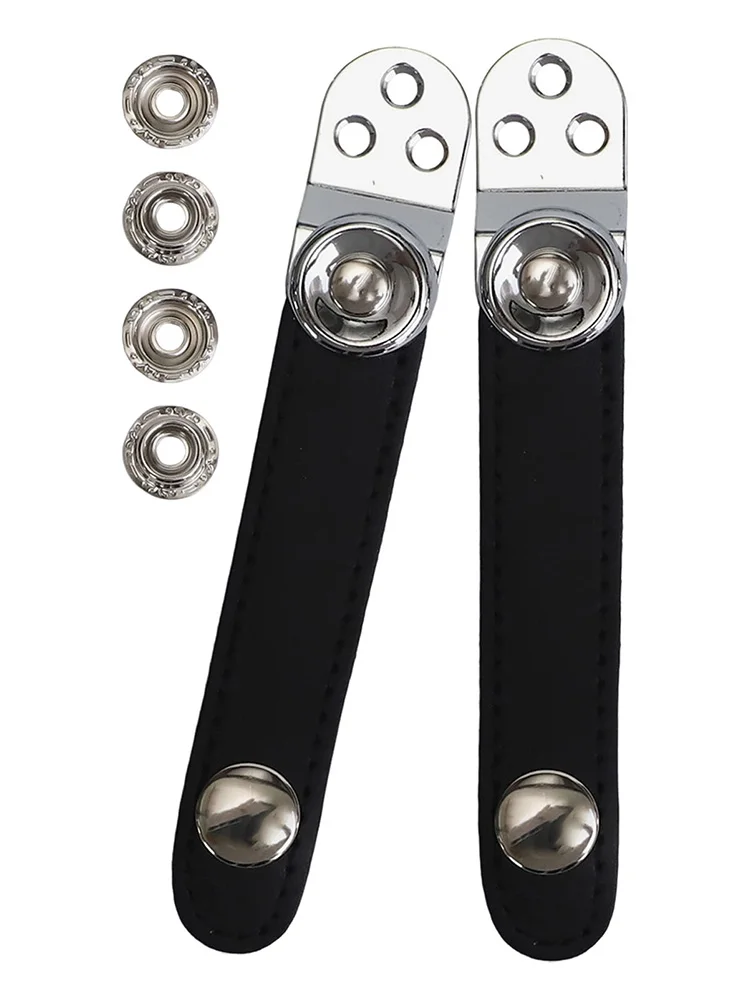 Accordion Bellow Parts PU Leather Strap Holder with Adjustable Features for Optimal Fit on Bass Accordions Complete Package