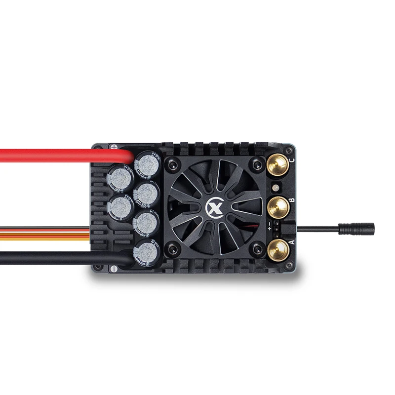 1PCS E5 200A 6-12S ESC Brushless Sensorized IP67 Electronic Speed Controller with Bluetooth Module 25A BEC for 1/5 RC Car Model