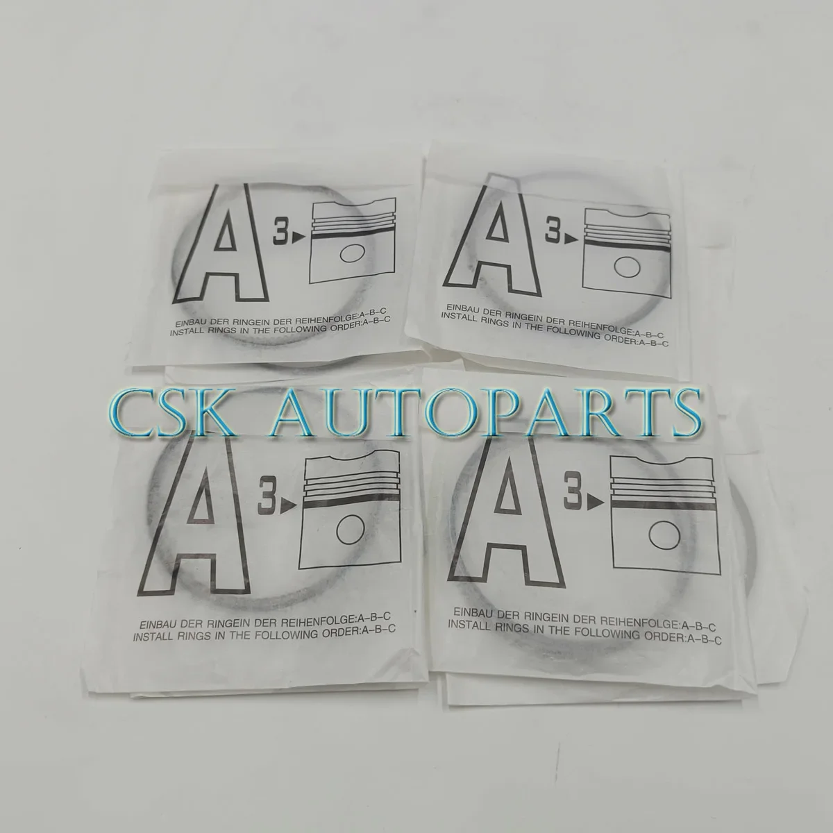 Piston Rings Set Φ82mm For Mercedes-Benz E200K C200K W203 W204 M271 Supercharged