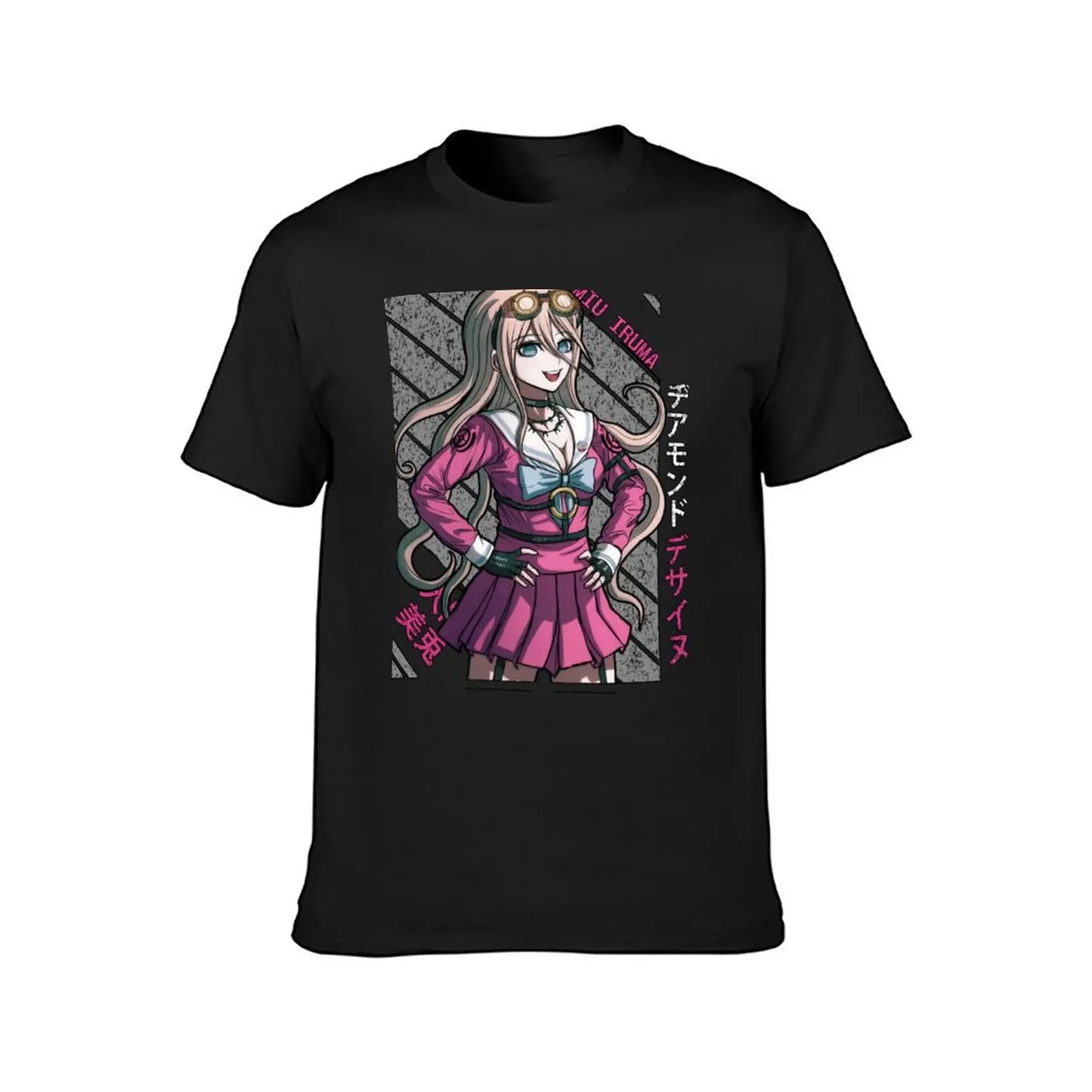 Miu Iruma - DanganRonpa V3 T-Shirt vintage clothes tops tees t shirt for men