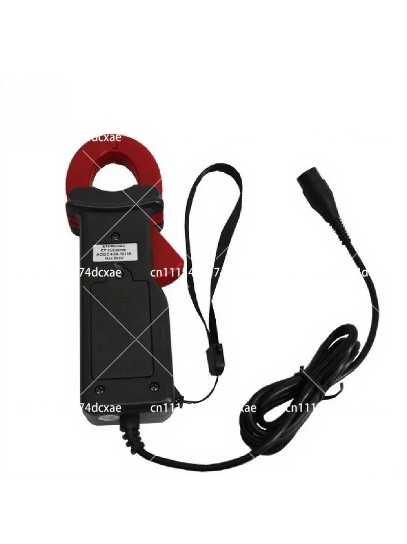 AC/DC Clamp Meter 600A Digital Current Sensor with Jaw Opener for Electrical Testing