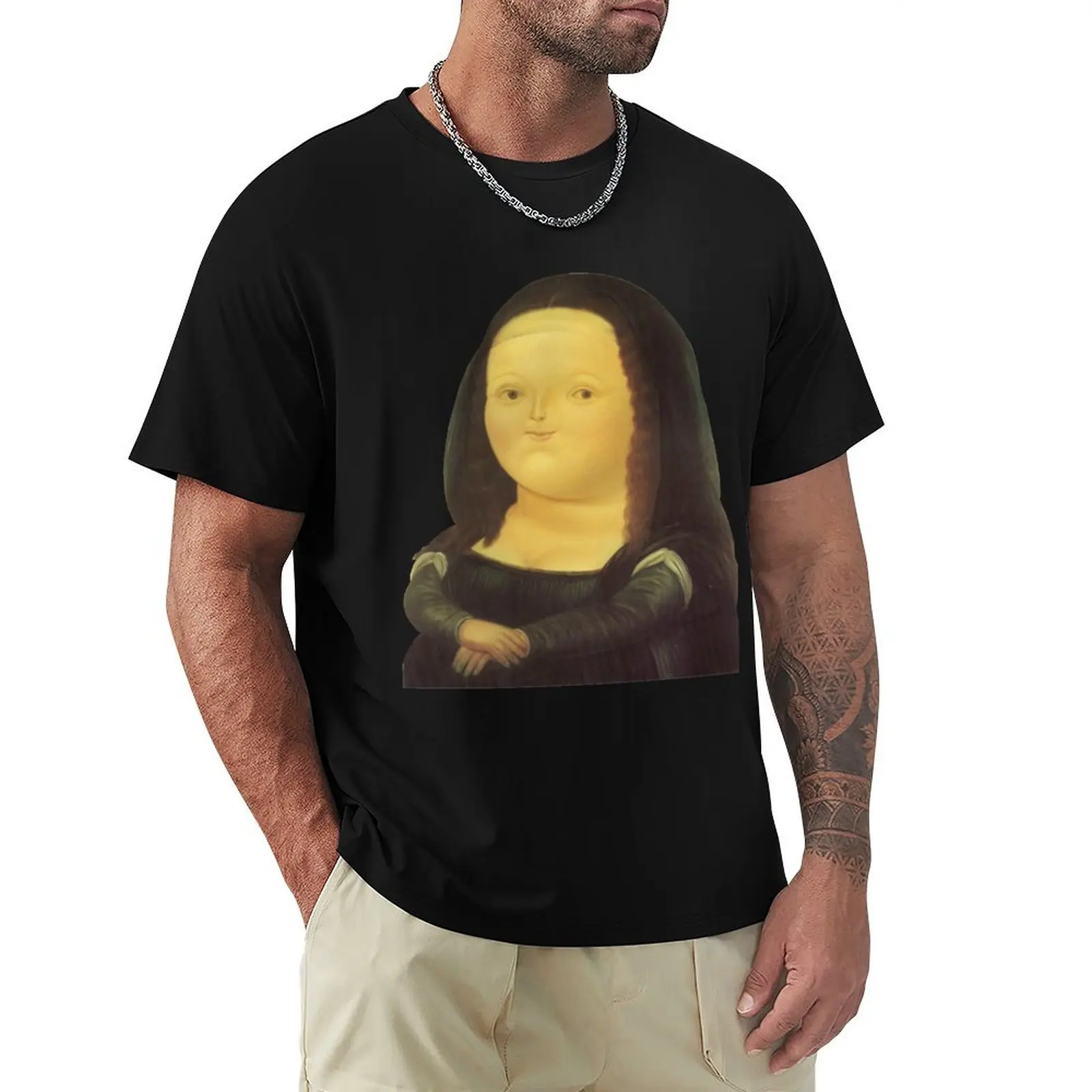Mona Lisa, but prettier T-Shirt Performance Workout Short Sleeve Tee