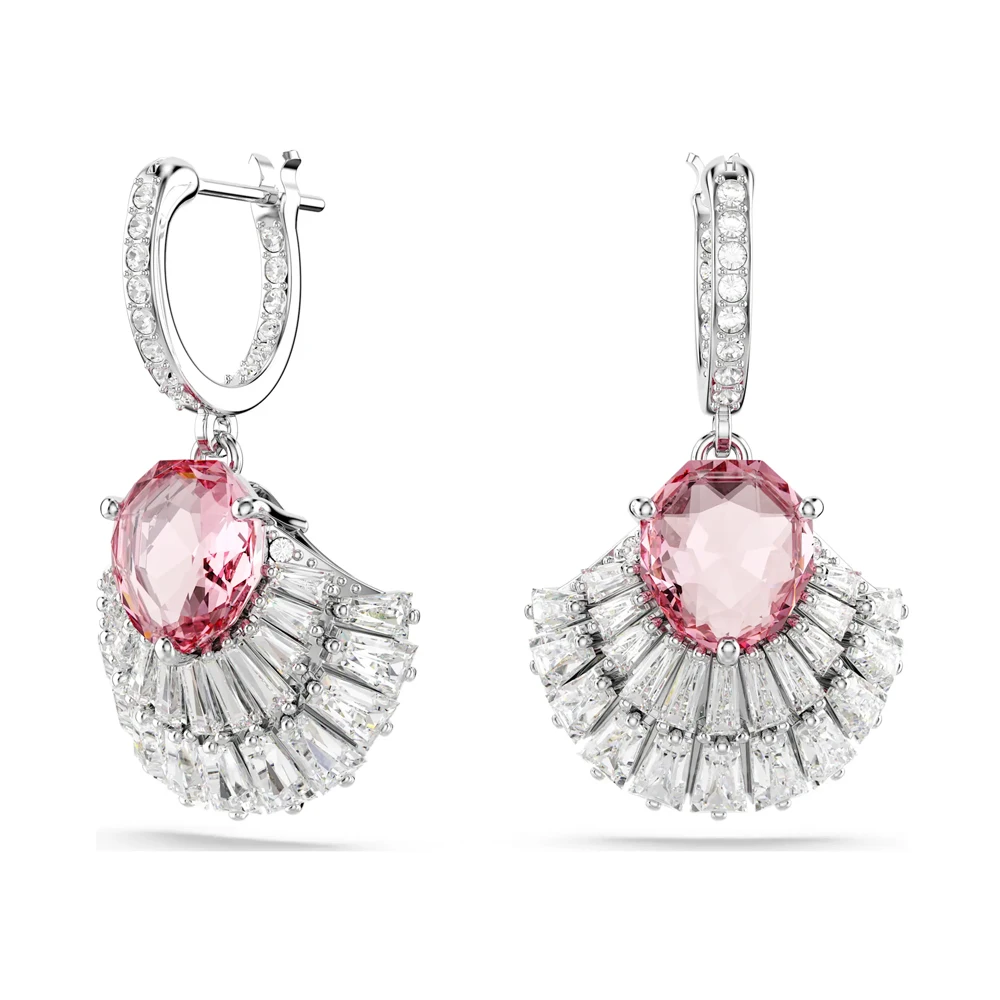 

Серьги-кольца с кристаллами Baguette - Элегантный и эффектный аксессуар