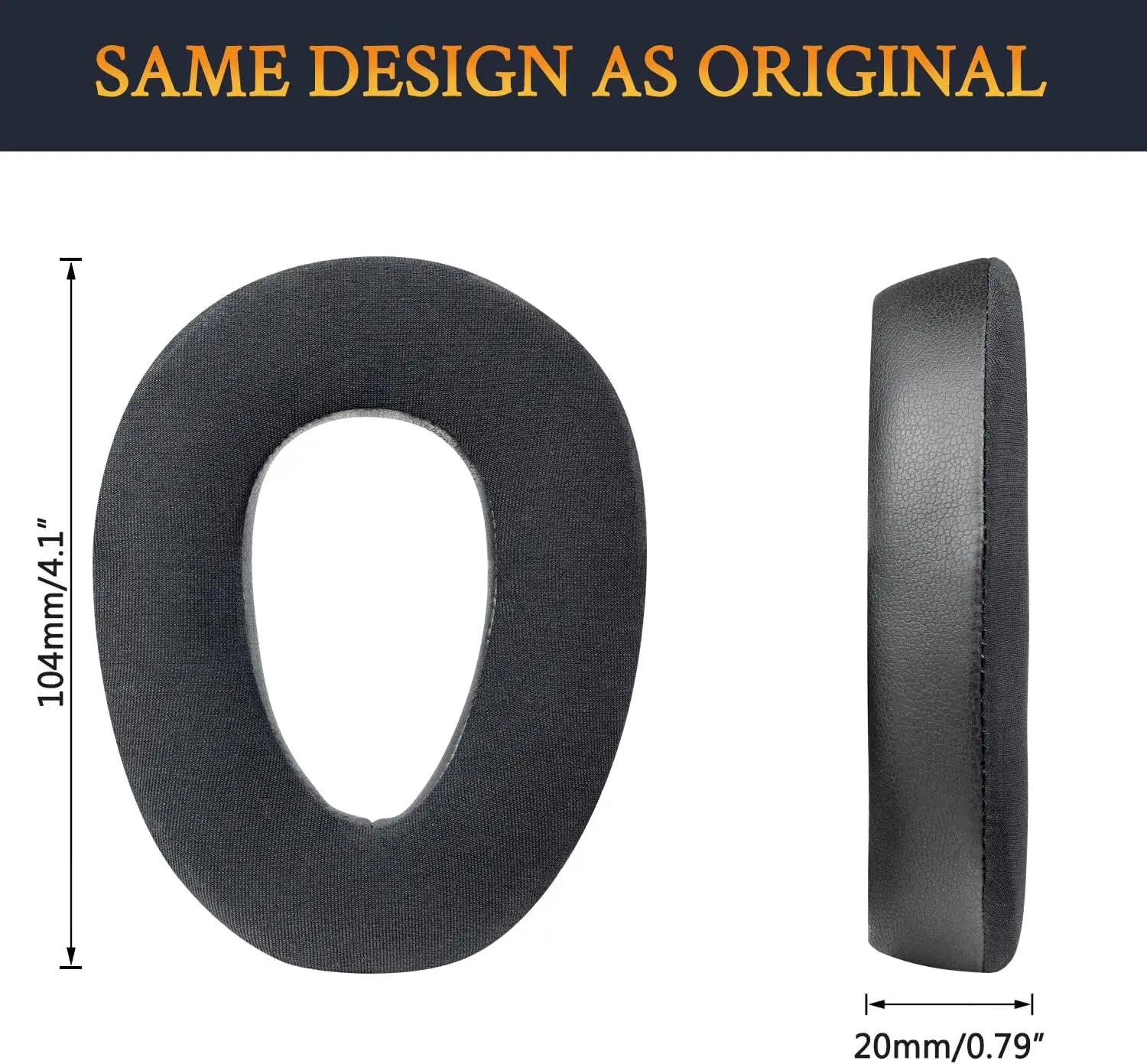 

Cooling Gel Earpads Replacement for Sennheiser PXC480, PXC550, PXC 550-II, MB660 UC, MB 660 MC, Ear Pads Cushions .