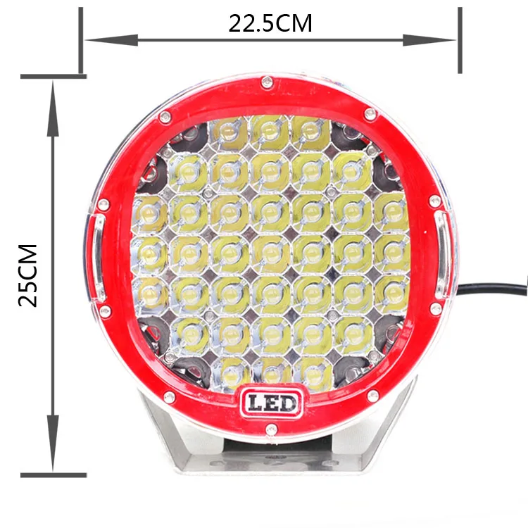 

Led Automotivo Car Work Lights 9Inch 185W 12V 24V Light Bar For Hunting Camping Trucks 4X4 SUV Boat Marine ATV