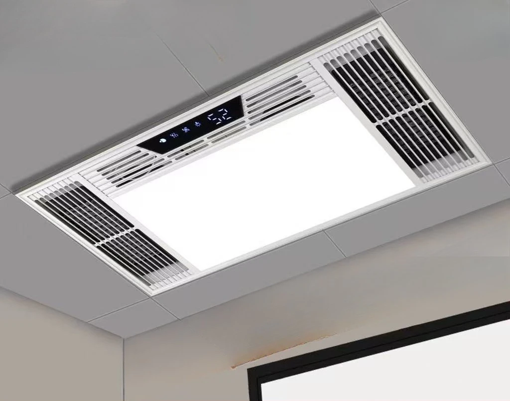 

Double warm, Yuba, integrated, ceiling, air warm, ventilation, lighting led lights, bathroom