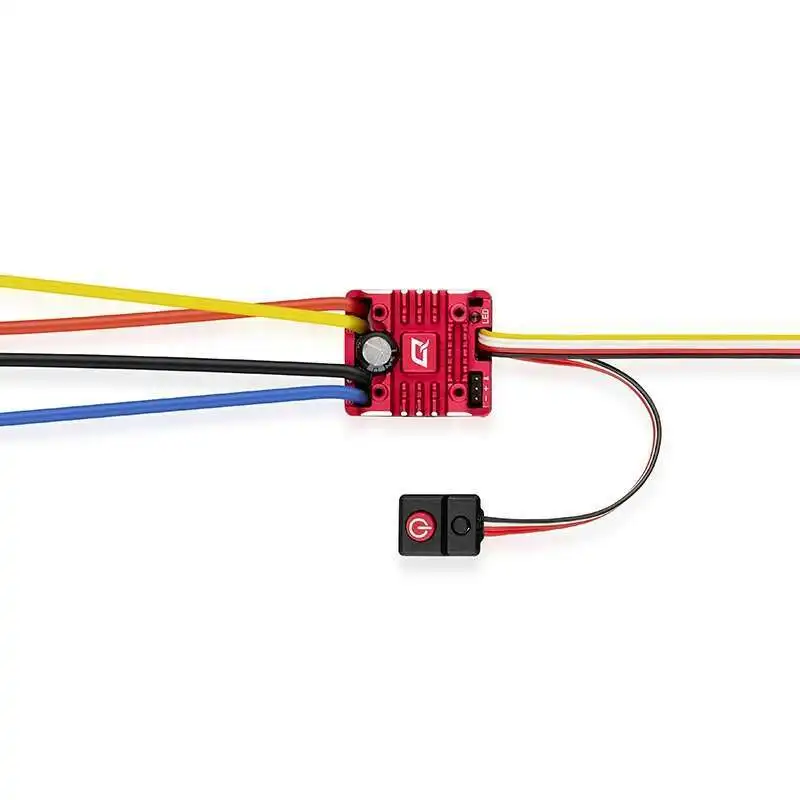السرعة الإلكترونية الأصلية HobbyWing QuicRun WP 1080 G2 80A ​ ​ وحدة تحكم لسيارة الزاحف المصقولة 1/8 1/10 RC