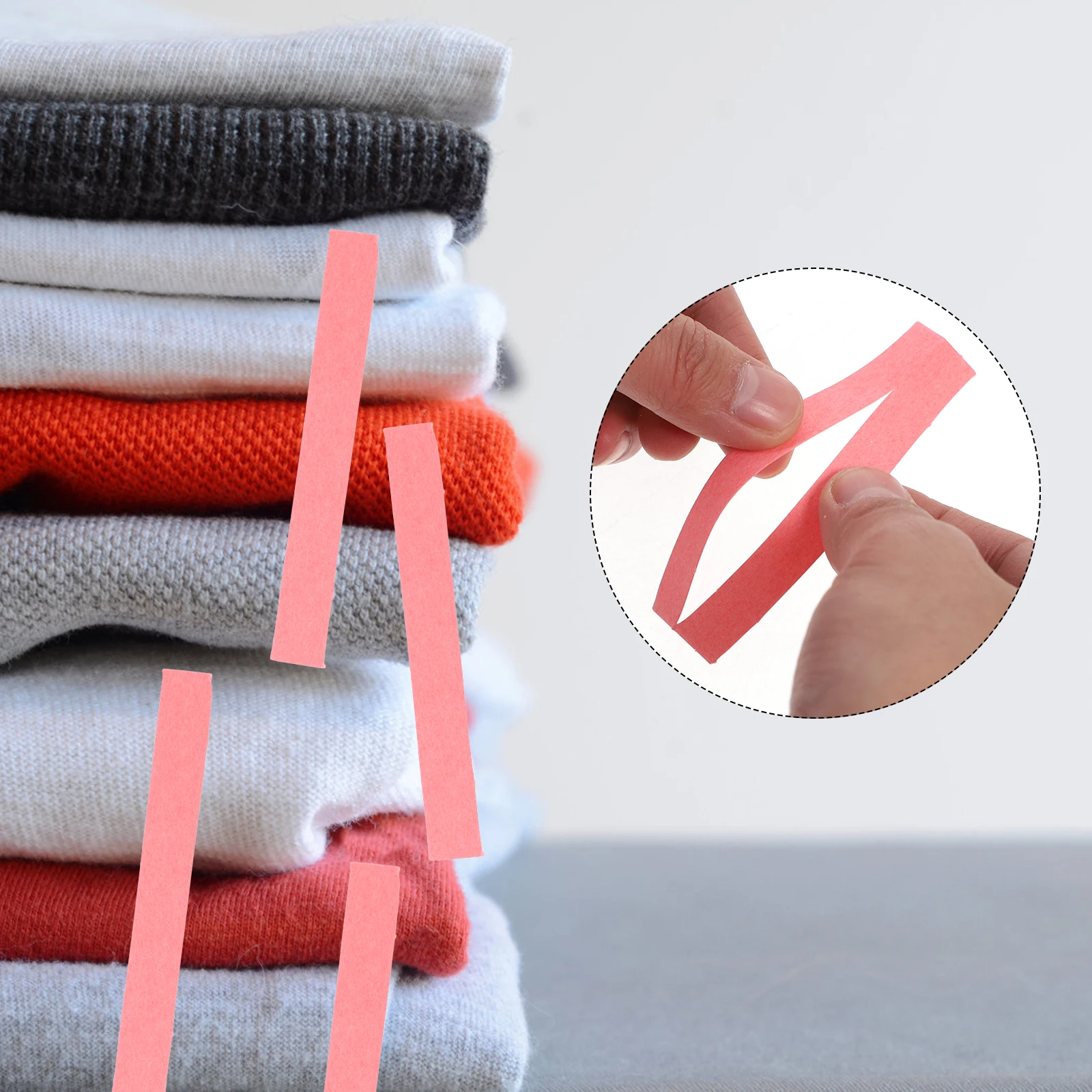 

5200Pcs Laundry Marking Labels Writable Tags for Clothing Simple Design Laundry Accessories