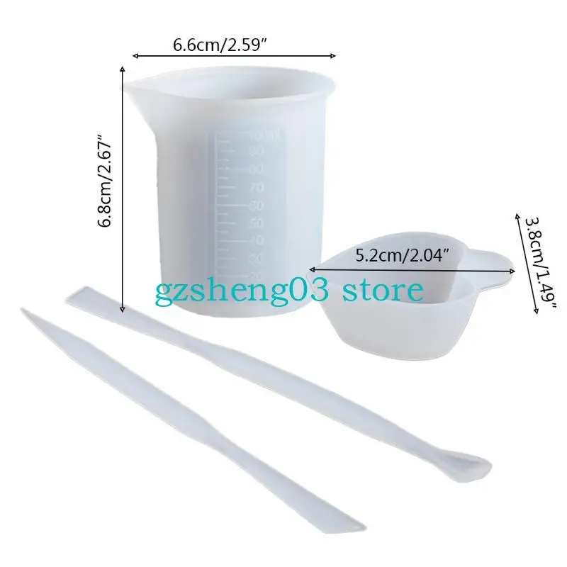 U75C Non-Stock Momiar Cup Mieszanie Puchar Kubek Karbowanie Kubek Puchar Epoksydowy Puchar