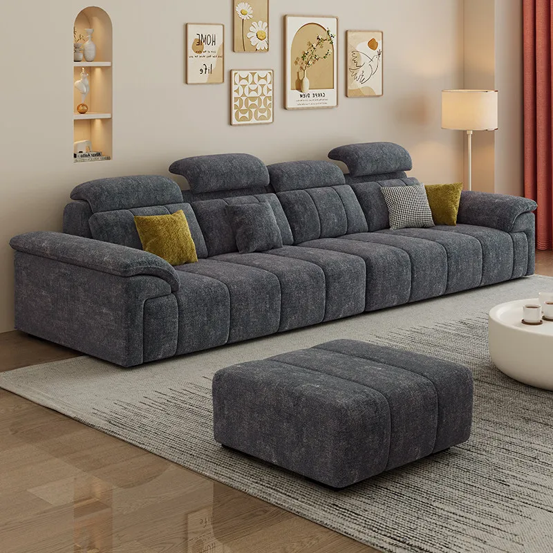 ^Modern Italian Modular Sectional Sofa - Luxury Cloud Design Biscuit Tufted Living Room Furniture Set - Factory Wholesale