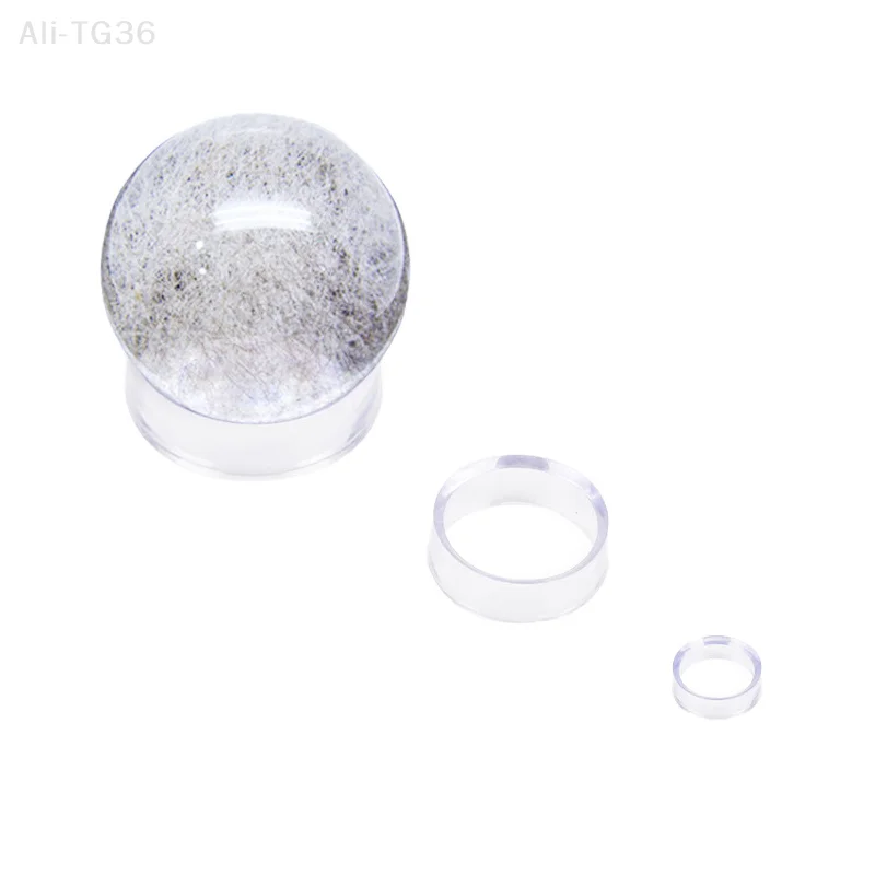 Présentoirs en acrylique Transparent pour boules de cristal, 10 pièces, supports de sphère de pierres précieuses en verre de Quartz, Supports de socle de Base, accessoires