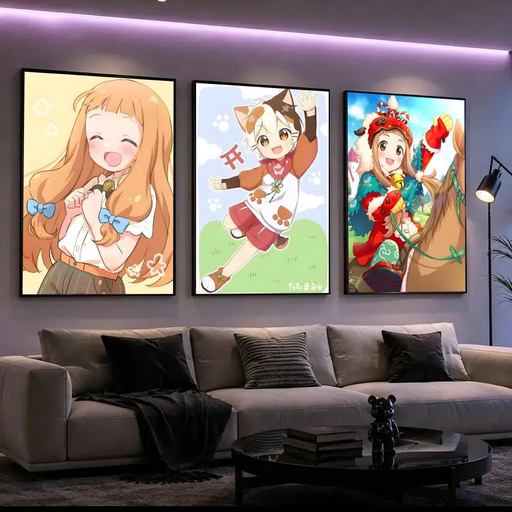 The Idolmaster Cinderella Girls Poster HD Waterproof Self-Adhesive Wall Art – Multi-Scene Use, Top Gift Pick