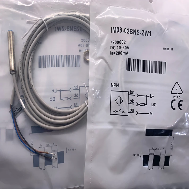

New Proximity Switch Sensor in Stock IM08-02BPO-VW1 One-year Warranty High Quality Seller DHL FEDEX UPS