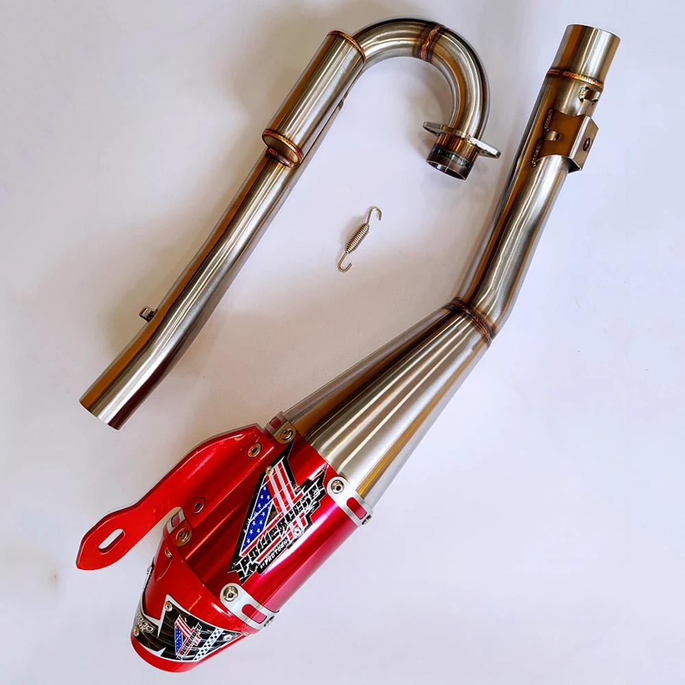 دراجة نارية العادم الأنابيب الجمعية الخمار الفولاذ المقاوم للصدأ JPM الصينية عالية الجودة قطع غيار الدراجات النارية CRF250 #4