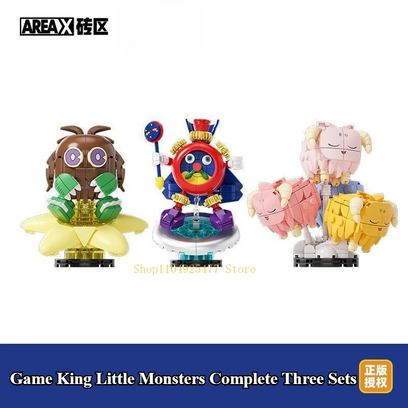 

Areax Little Monster Series Time Magician Мелкие частицы Строительный блок Сборная модель Мальчики DIY Головоломки Игрушки Подарок на день рождения