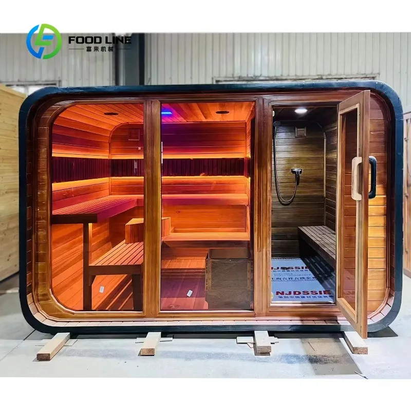 CustomizeSauna Room Home Steam Cabin Electric Infrared Spa Therapy Full Body Relaxation Detox Heat Sauna Machine