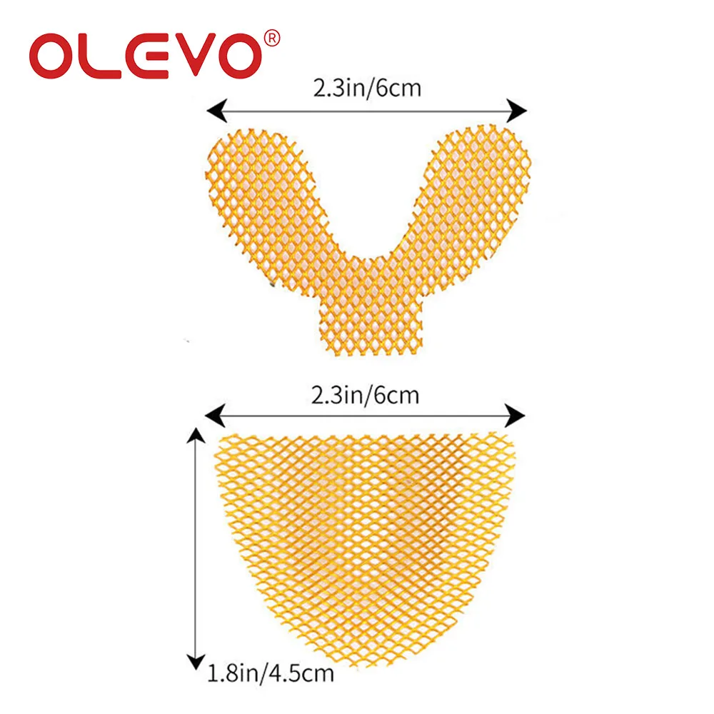 OLEVO 10/20 Pcs Dental Metal Reinforcement Mesh Palatal Retention Denture Impression Net Trays Upper Lower Dentist Materials