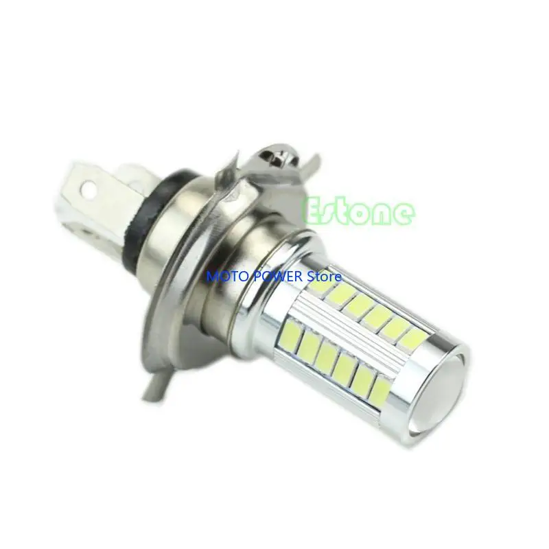 

G7ND Vehicle Light Bulb Replacement White LED Bulb 12V H4 33-LED Bulbs