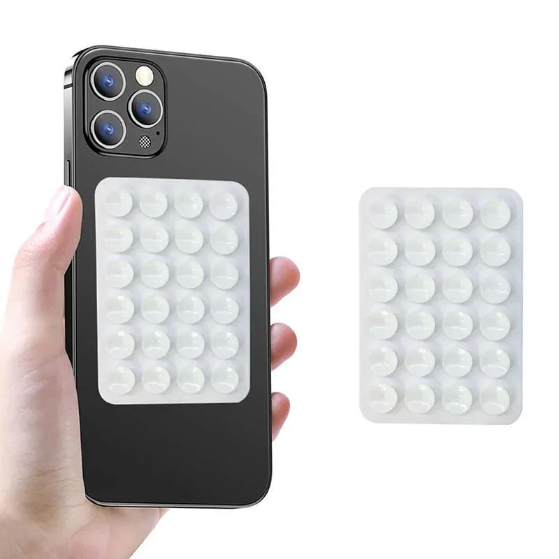 Silikonowy uchwyt na telefon z przyssawką Antypoślizgowy stojak na telefon z przyssawką Silikonowy uchwyt na telefon w mieszanych kolorach do selfie i wideo