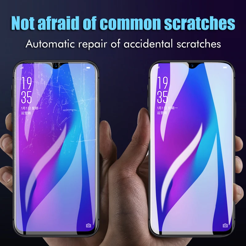 غشاء هيدروجيل غير لامع لـ Realme 12Pro ، واقي شاشة للخصوصية ، فائق النعومة مقاوم لفحص النظر عالي الدقة ، ضوء أزرق ، Realme12Pro +