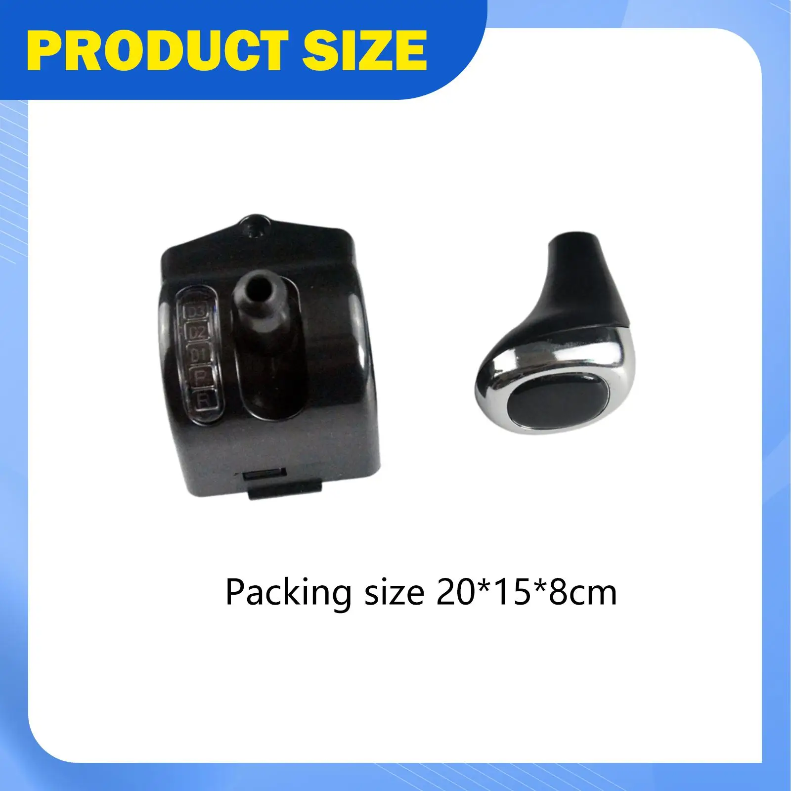 Electric Childrens Car Forward Reverse Gear Switch Comfortable Handle PP Repair Part for Toy Vehicle Accessory Upgrade