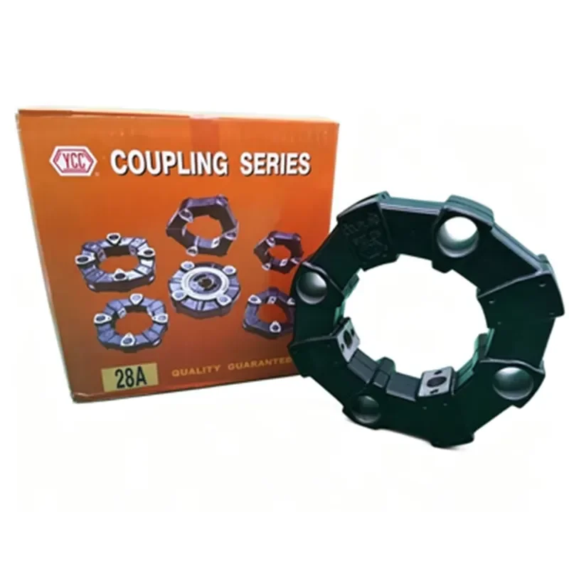 High-quality YCC Brand Excavator Rubber Coupling 28 28A 28AS Connection Adhesive Assembly Made In Guangdong 3-Month Warranty