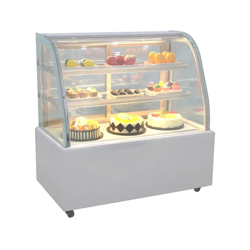 Cake Display Fridge Refrigerator Chiller Freezer For Bakery Stands Showcase Cabinet