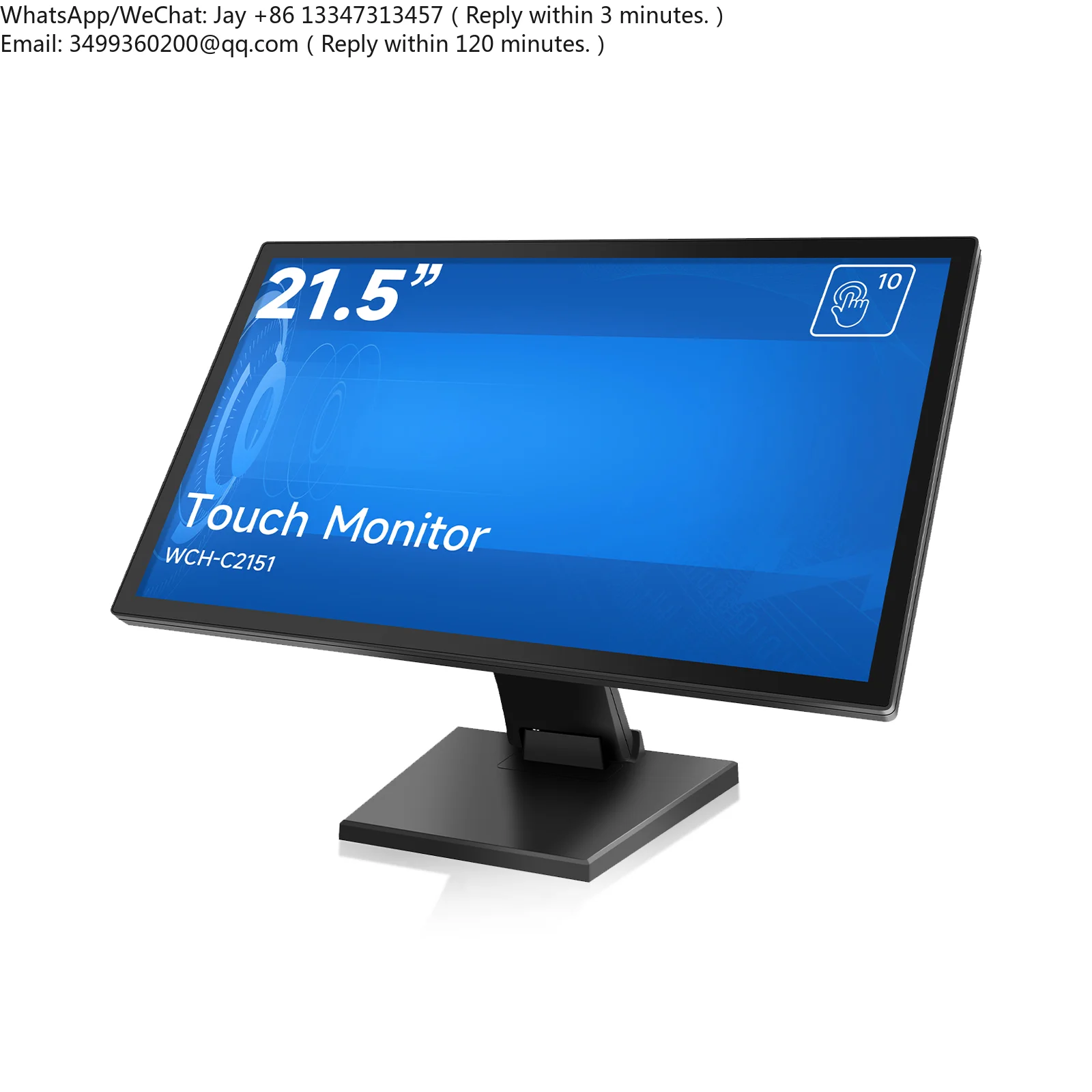 

21.5/23.8 Inch Large HD Capacitive Touch Screen Monitor New 75Hz 300Nits USB Interface IPS/TN Panel 16.7M Colors