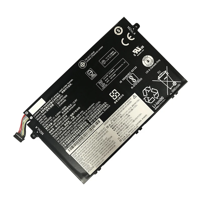 

L17L3P51 01AV445 Laptop Battery for Lenovo ThinkPad E480 E485 E580 E585 E490 E495 E590 E595 L17C3P51 L17M3P52 01AV448 11.1V 45Wh