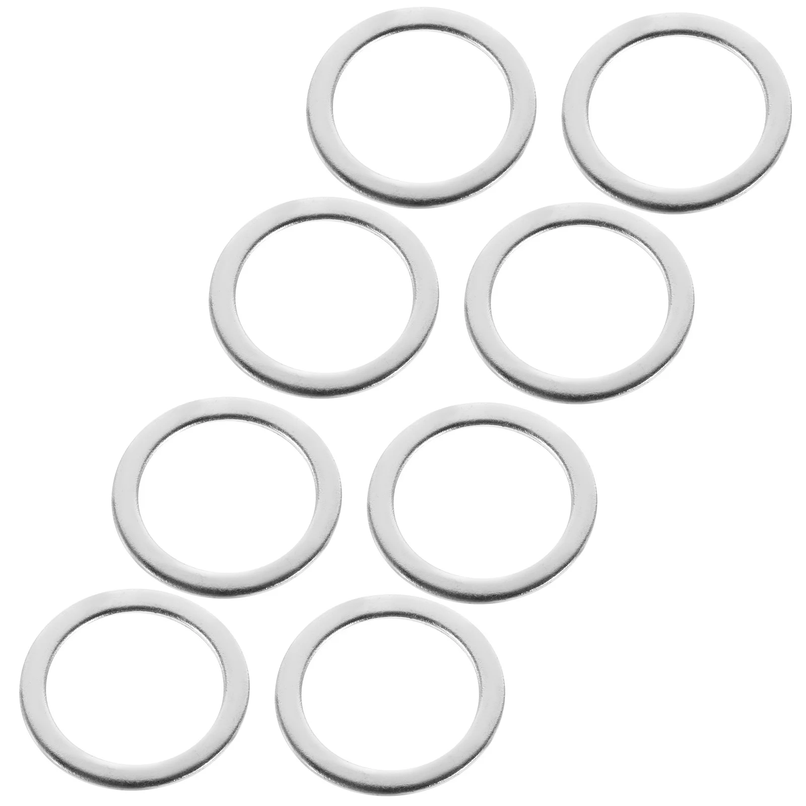 

8Pcs Pedal Spacer Washers Stainless Steel for Bicycle Pedal Support Enhanced Traction for Road Mountain Folding Bike Accessories