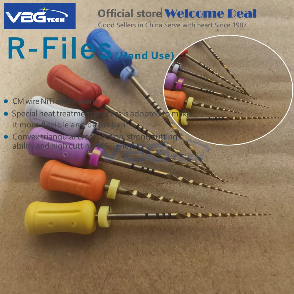 เครื่องมือรักษารากฟันแบบโรตารี่ชนิดเงิน พร้อมระบบกระตุ้นความร้อน ขนาด 31 มม. รุ่น SX-F3 สำหรับทันตแพทย์ ใช้สำหรับการรักษารากฟันซ้ำ