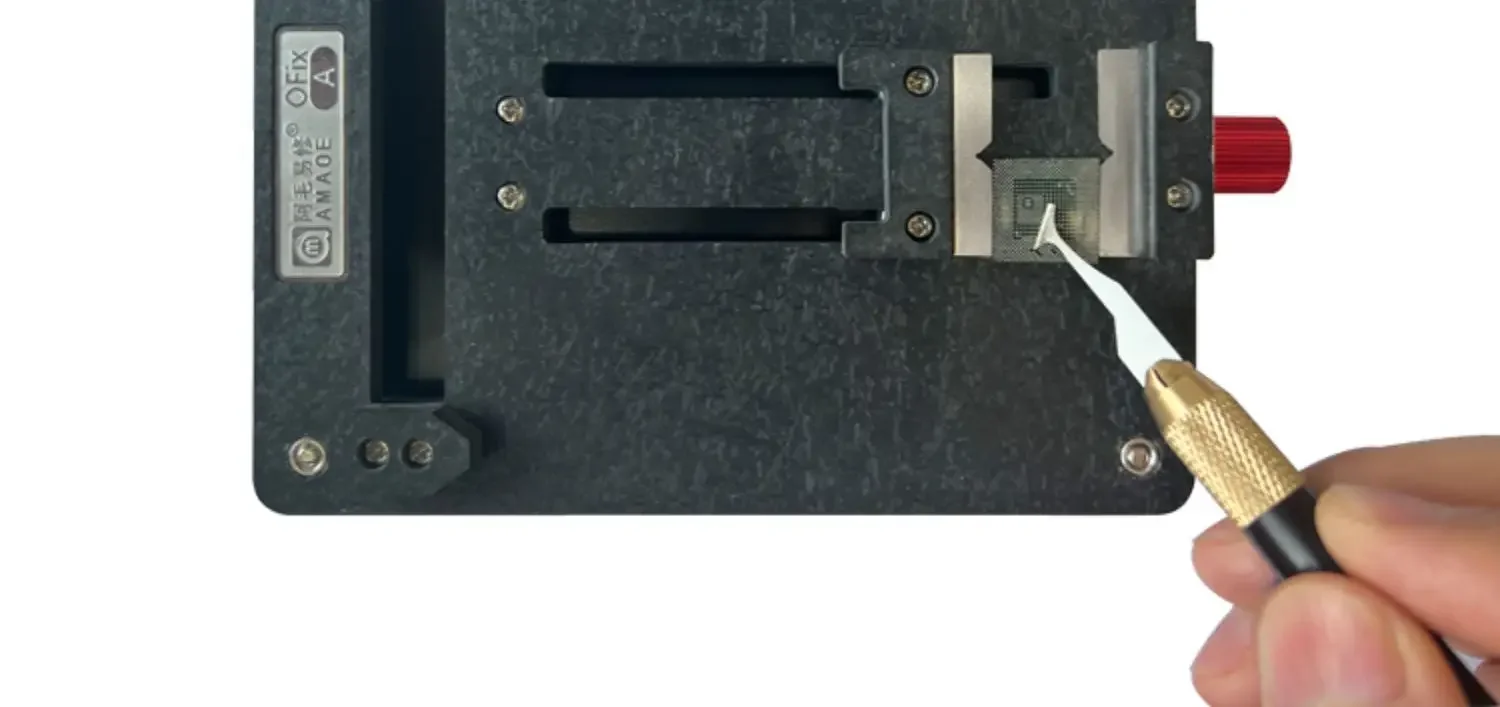 Amaoe OFix-A fitting untuk ponsel, alat penghilang CIP fitting Motherboard MAC tetap papan sirkuit perbaikan