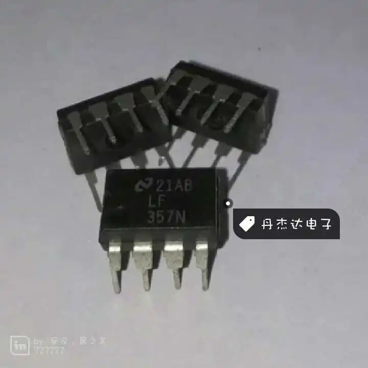 

30pcs original new 30pcs original new LF357N DIP8 monolithic JFET input operational amplifier